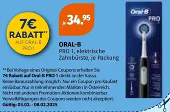 Müller ORAL-B PRO 1 elektrische Angebot