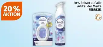 Müller auf alle Artikel der Marke FEBREZE Angebot