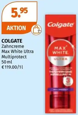 Müller Colgate zahncreme Max White Ultra Multiprotect Angebot