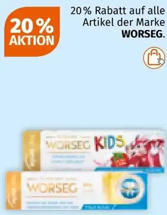 Müller auf alle Artikel der Marke WORSEG Angebot