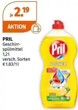 Müller PRIL Geschirr- spülmittel Angebot