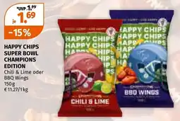 Müller Happy chips super bowl champions edition Angebot