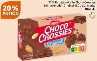 Müller auf alle Choco Crossies Feinherb oder Original der Marke NESTLE Angebot