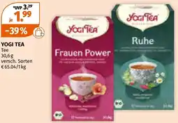 Müller YOGI TEA Tee Angebot