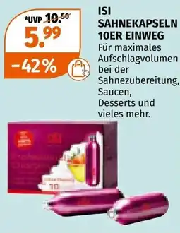 Müller Isi sahnekapseln 10er einweg Angebot