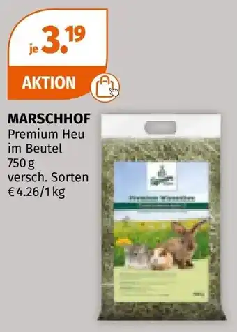 Müller MARSCHHOF Premium Heu im Beutel Angebot