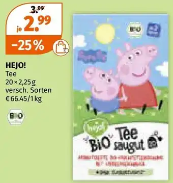 Müller HEJO! Tee Angebot