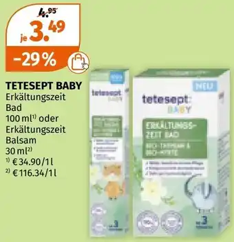 Müller TETESEPT BABY Erkältungszeit Angebot