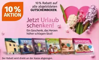 Müller Auf alle abgebildeten gutscheinboxen Angebot