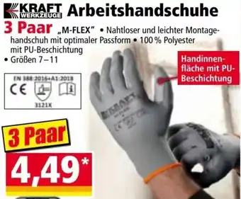 Norma KRAFT Arbeitshandschuhe Angebot