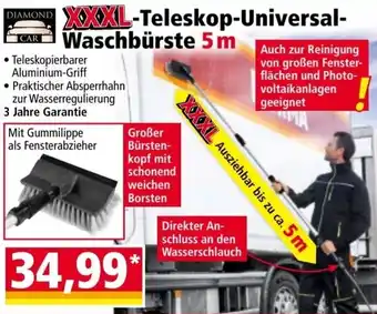 Norma XXXL-Teleskop-Universal- Waschbürste Angebot