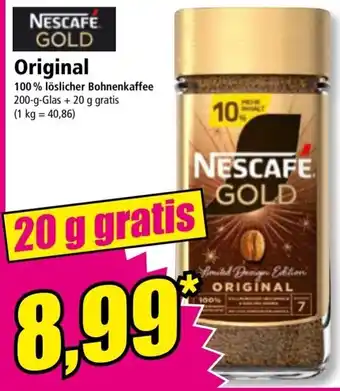 Norma NESCAFE GOLD Original Angebot