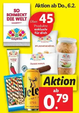 Lidl Kuljanka Produkte exklusiv für dich Angebot