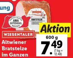 Lidl Altwiener Bratstelze im Ganzen Angebot