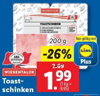 Lidl Toastschinken Angebot