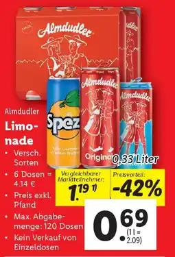 Lidl Limonade Angebot