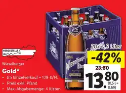 Lidl Wieselburger Gold Angebot