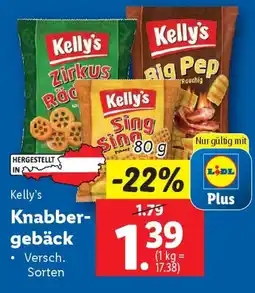 Lidl Kelly's Knabbergebäck Angebot