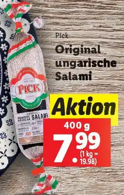 Lidl Original ungarische Salami Angebot