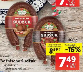 Lidl Bosnische Sudžuk Angebot