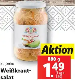 Lidl Weißkraut- salat Angebot