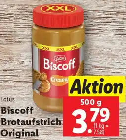 Lidl Biscoff Brotaufstrich Original Angebot