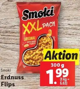 Lidl Smoki Erdnuss Flips Angebot