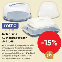 Pagro Diskont Torten- und Kuchentrageboxen Angebot