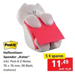 Pagro Diskont Haftnotizen- Spender,,Katze Angebot