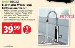 Lidl Elektrische Warm- und Kaltwasserarmatur Angebot