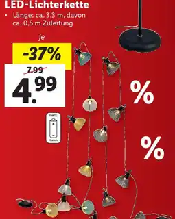 Lidl LED-Lichterkette Angebot