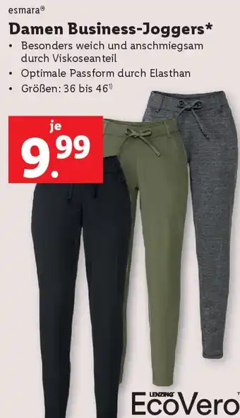 Lidl Damen Business-Joggers Angebot