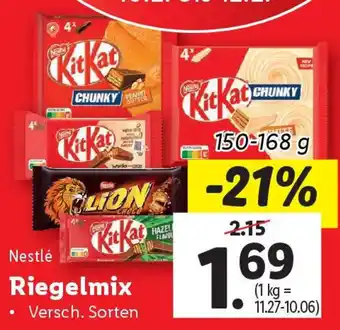 Lidl Riegelmix Angebot