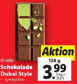 Lidl Schokolade Dubai Style Angebot