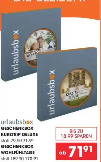 Libro geschenkbox kurztrip deluxe Angebot