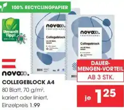 Libro Collegeblock A4 Angebot