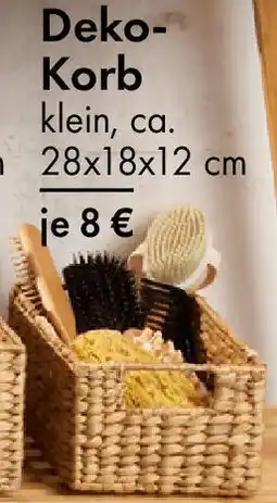 TEDi Deko- Korb Angebot