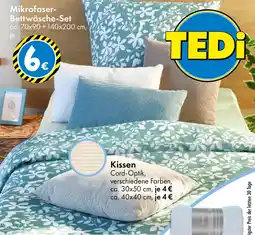 TEDi Mikrofaser- Bettwäsche-Set Angebot