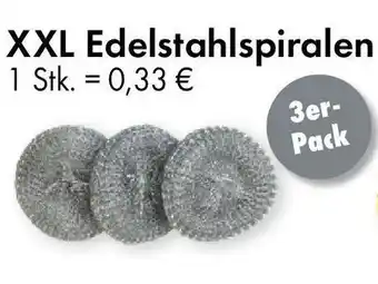 TEDi XXL Edelstahlspiralen Angebot