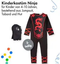 TEDi Kinderkostüm Ninja Angebot