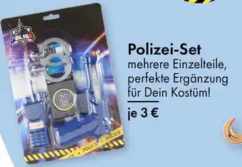 TEDi Polizei-Set Angebot