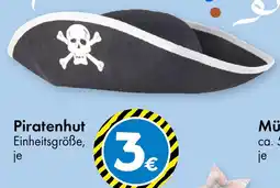 TEDi Piratenhut Angebot