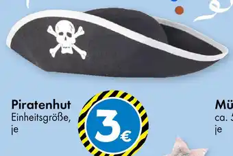 TEDi Piratenhut Angebot