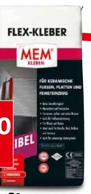 Bauhaus MEM Flex-Kleber Angebot