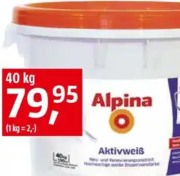 Bauhaus Alpina Aktivweiß Angebot