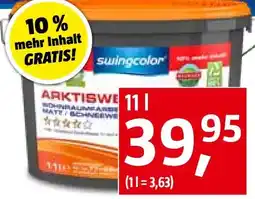 Bauhaus Swingcolor Arktisweiß Angebot