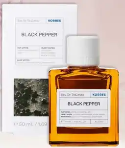 Martin Reformstark Korres Black Pepper für Ihn EdT Angebot