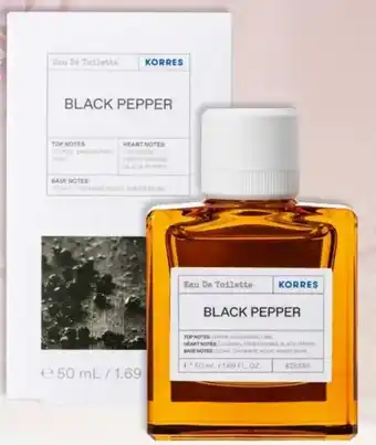 Martin Reformstark Korres Black Pepper für Ihn EdT Angebot