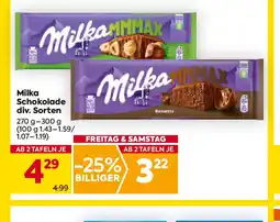 Billa Schokolade Angebot