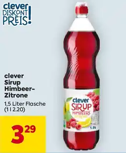 Billa Sirup Himbeer-Zitrone Angebot